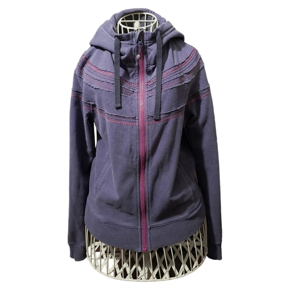 Lululemon Embroidered Hoodie Special Edition Purple Size 8 - Picture 3 of 10